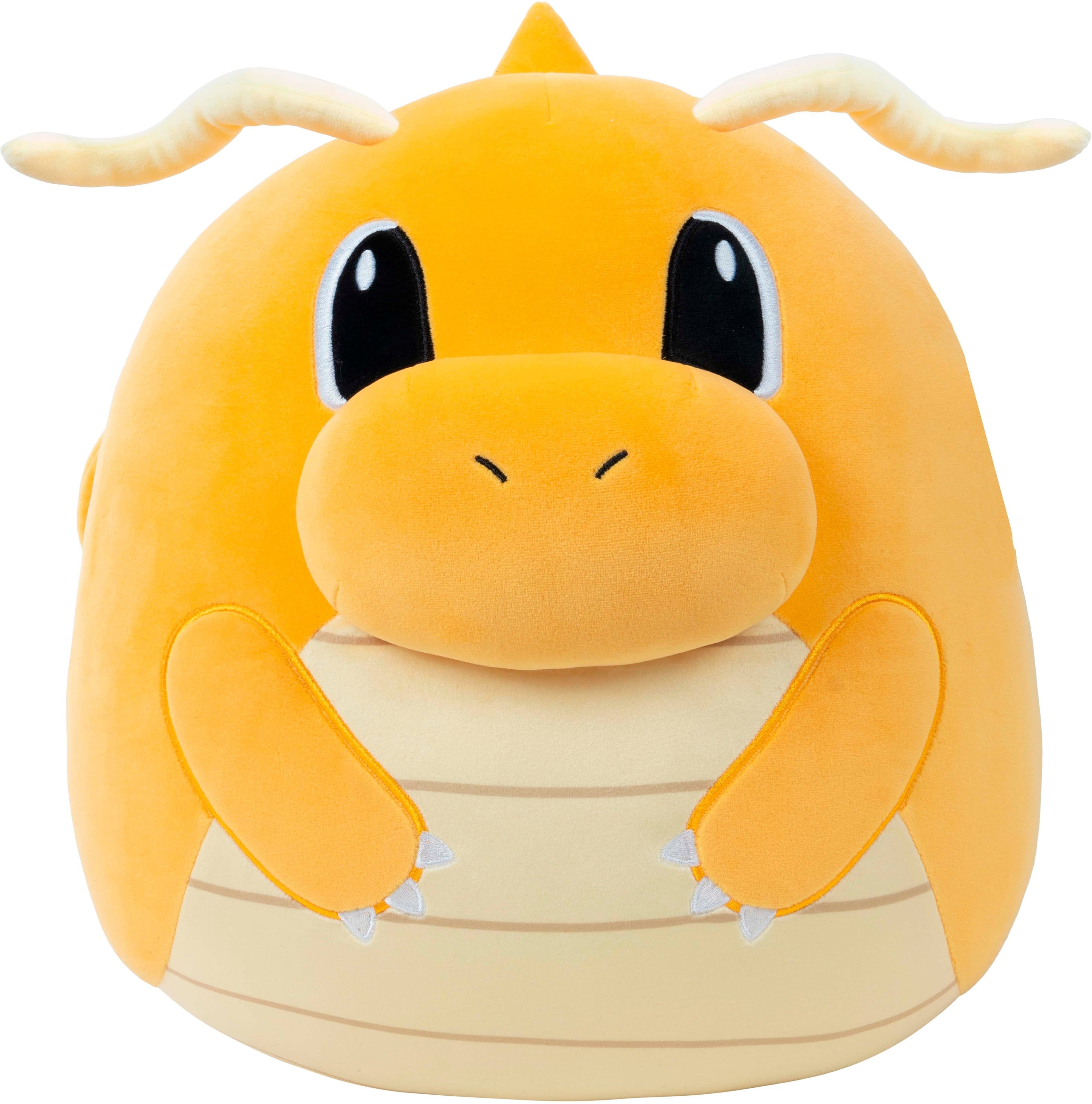 Front. Jazwares - Squishmallows - Pokémon - Dragonite - Wave 5 - 14" Plush.