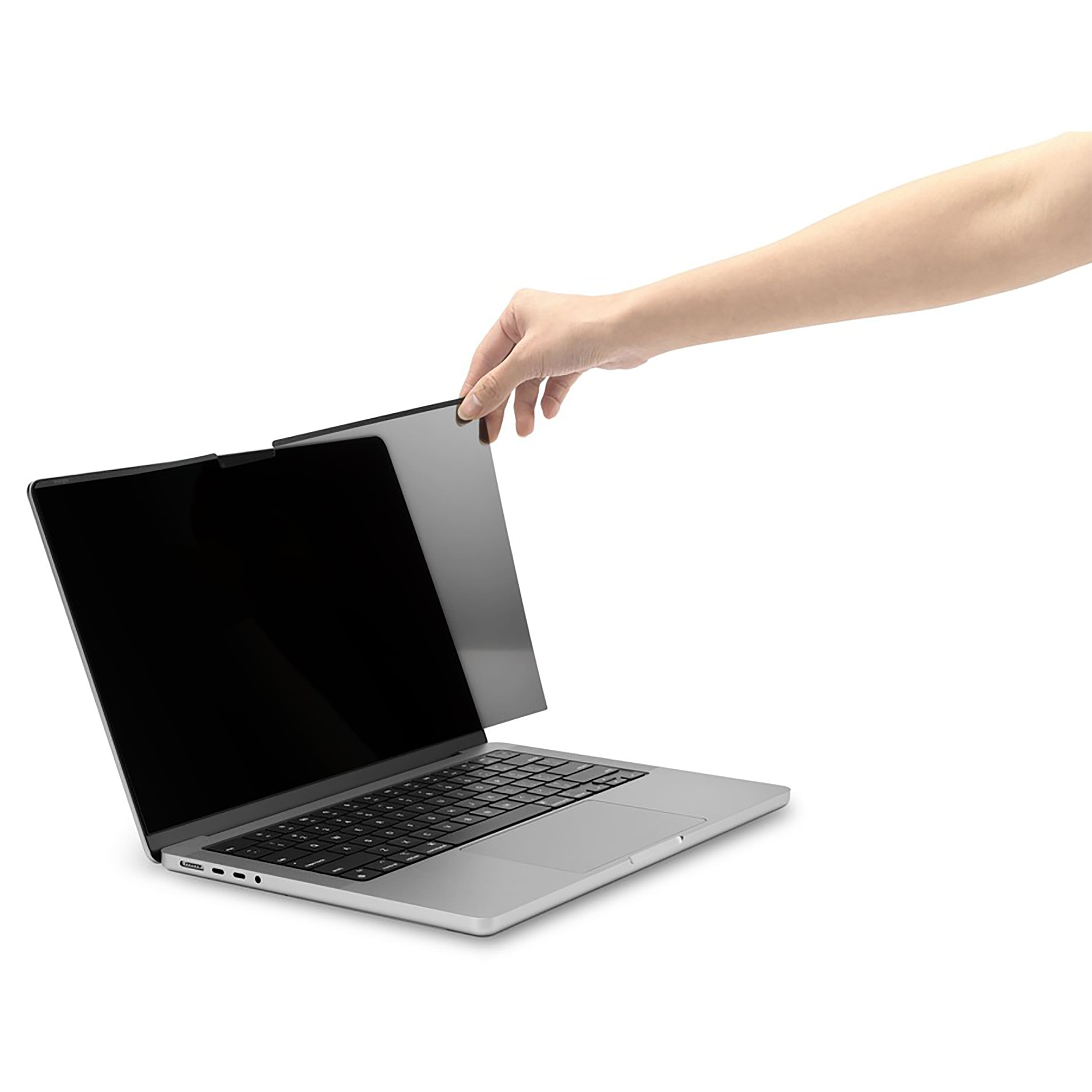 Alt View 12. Kensington - MagPro Elite Magnetic Film Privacy Screen for MacBook Pro 14" 2021 and newer - Black.