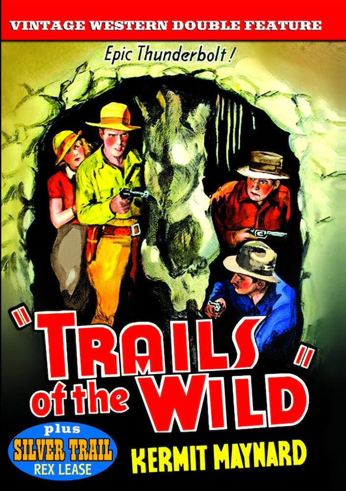 Front. Trails of the Wild (1935) / The Silver Trail (1937) - DVD.