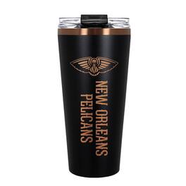 Great American Products - New Orleans Pelicans 30oz. Big Slim Tumbler - Black