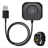 USB Charger for Carbinox Smartwatch – Fast Charging, Sleek Design, Reliable Performance - Black