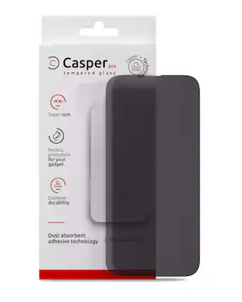 Casper pro
tempered glass
Super slim
Perfect protection for your gadget
Extreme durability
Dust absorbent adhesive technology
Re-applicable