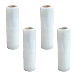Sportsman Pro-Series - 4 Piece Stretch Wrap Roll – 18 in. x 1500 ft - Clear