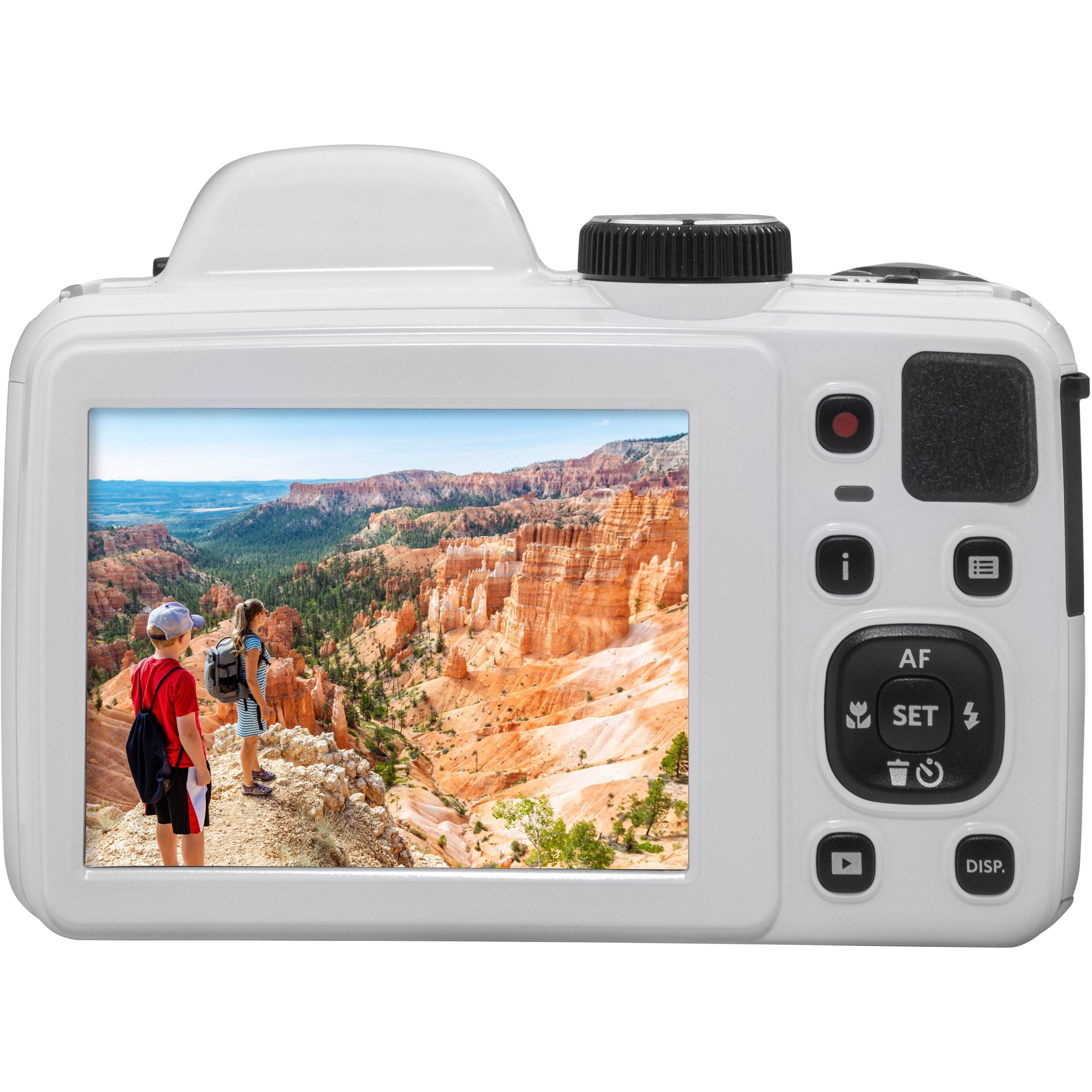 Kodak PIXPRO AZ405 20.7 Megapixel Compact Camera White AZ405-WH
