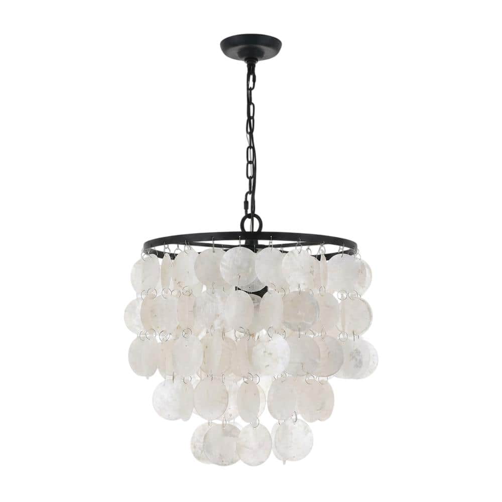 Living District - Selene 1 light Black Pendant - Black And White price history on PriceWatchPro