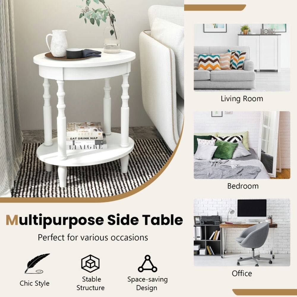 **Multipurpose Side Table**

- **Living Room**
- **Bedroom**
- **Office**

**Perfect for various occasions**

- **Chic Style**
- **Stable Structure**
- **Space-saving Design**