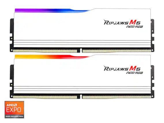 RIPJAWS Ms NEO RGB
RIPJAWS Ms NEO RGB
AMD EXPO
MEMORY OVERCLOCKING PROFILE