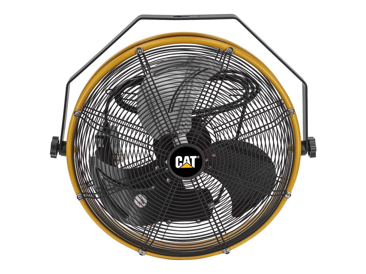 Alt View 7. Caterpillar - Caterpillar CF-HVOD-18S-NG 18" IPX4 4000 CFM 3-Speed Wall Fan.