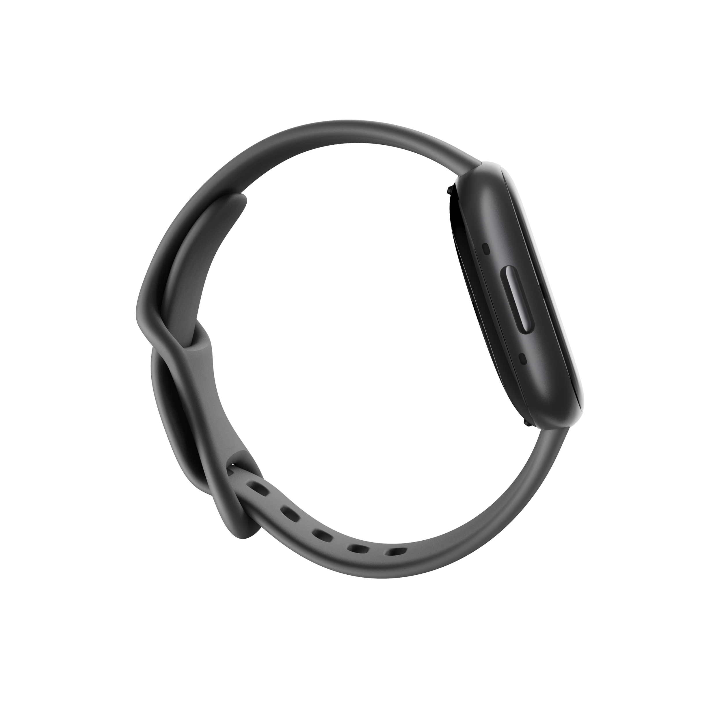 Back. Google - Fitbit Sense 2 Advanced Health Smartwatch - Works with Android and iOS - Graphite.