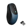 Front. Keychron - BM24 Wireless Mouse with Silent Micro Switch - Space Gray.
