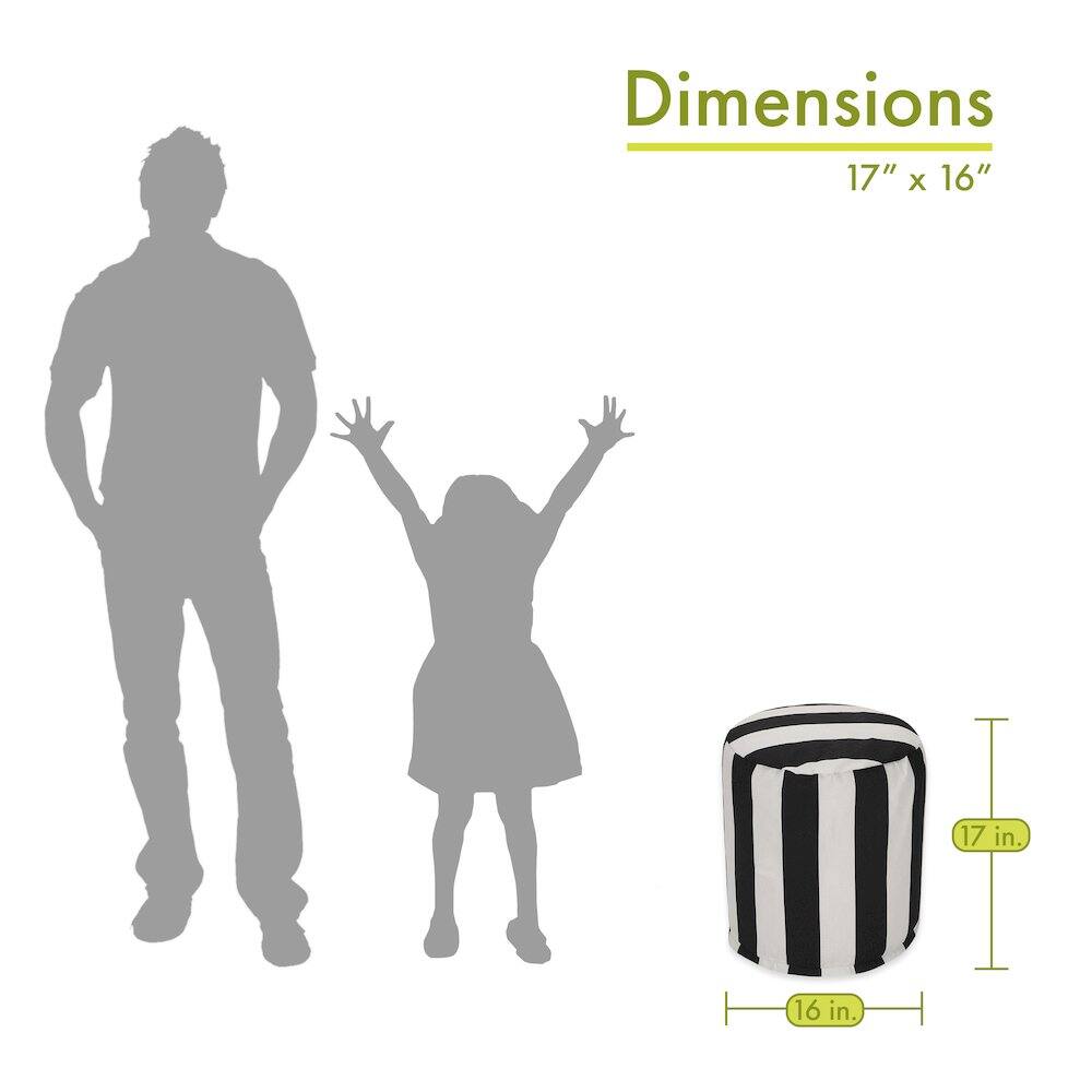 Dimensions: 17" x 16"