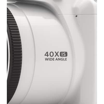 Kodak PIXPRO AZ405 20.7 Megapixel Compact Camera White AZ405-WH Kodak PIXPRO AZ405 20.7 Megapixel Compact Camera White AZ405-WH