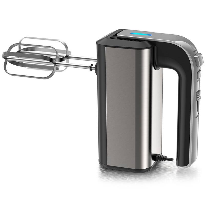 Alt View 2. Cluzine - Electric Mini Handheld Mixer, 7 Speed Multifunctional Blender, Egg Beater for Cake Baking Dough - Black.