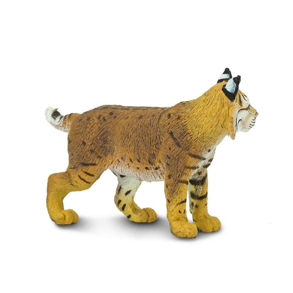 Back. Safari Ltd. - Bobcat Toy Figurine.