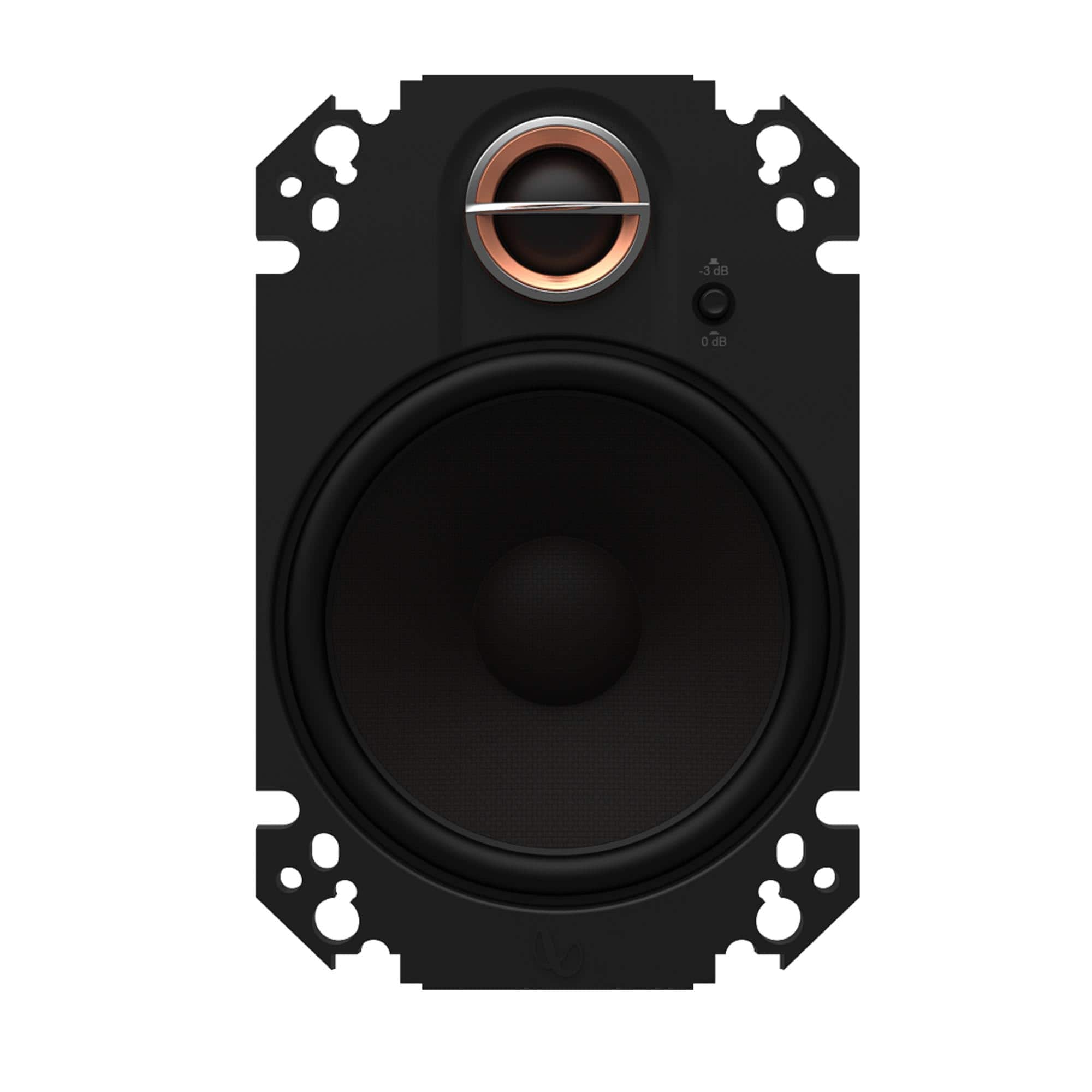 Infinity KAPPA 463XF 4” x 6” two way car audio plate multi element