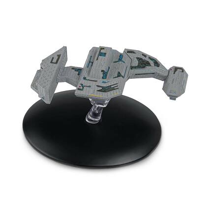 Front. Eaglemoss - Eaglemoss Star Trek Starship Replica | Borg Renegades' Ship #73 - Grey.