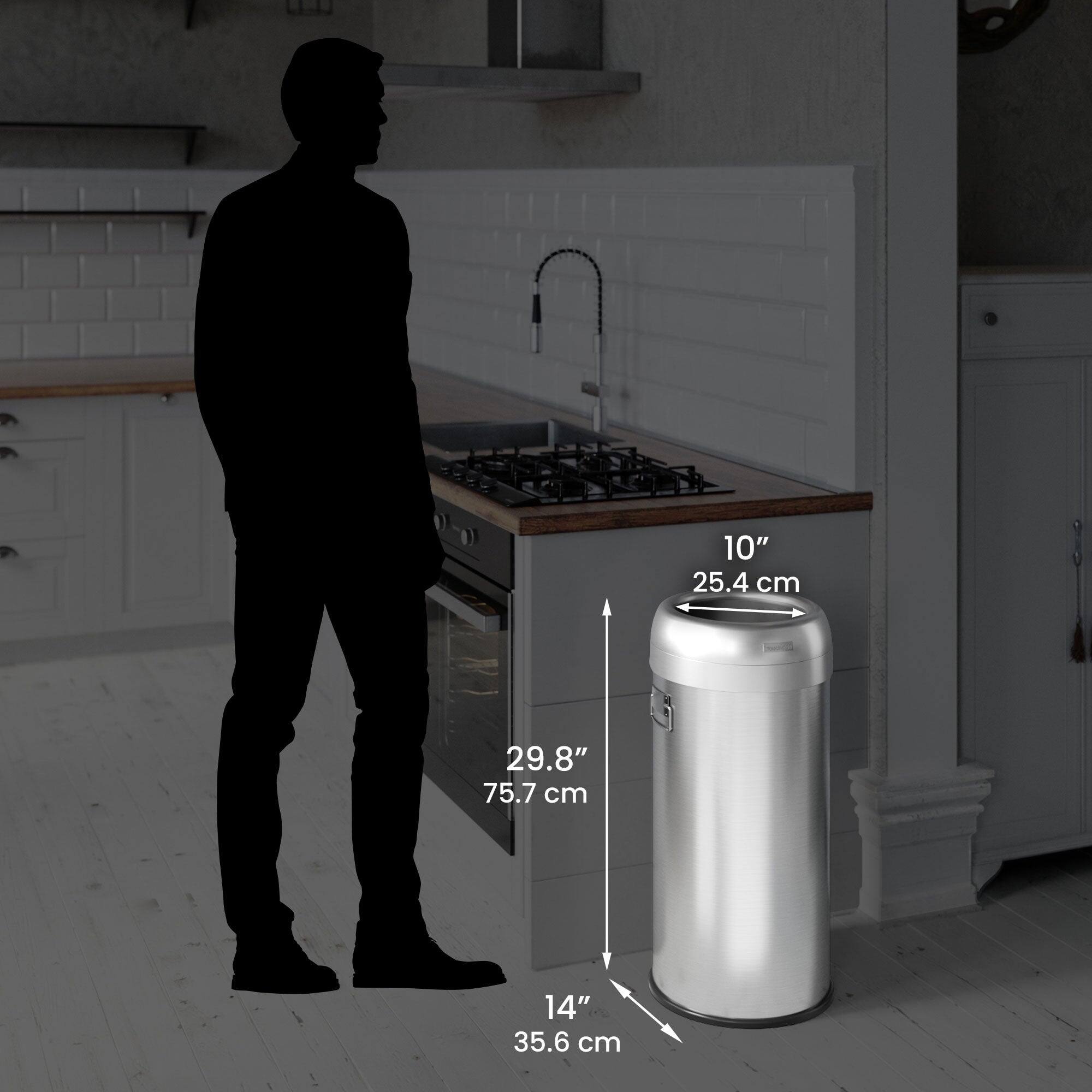 10" 25.4 cm  
29.8" 75.7 cm  
14" 35.6 cm