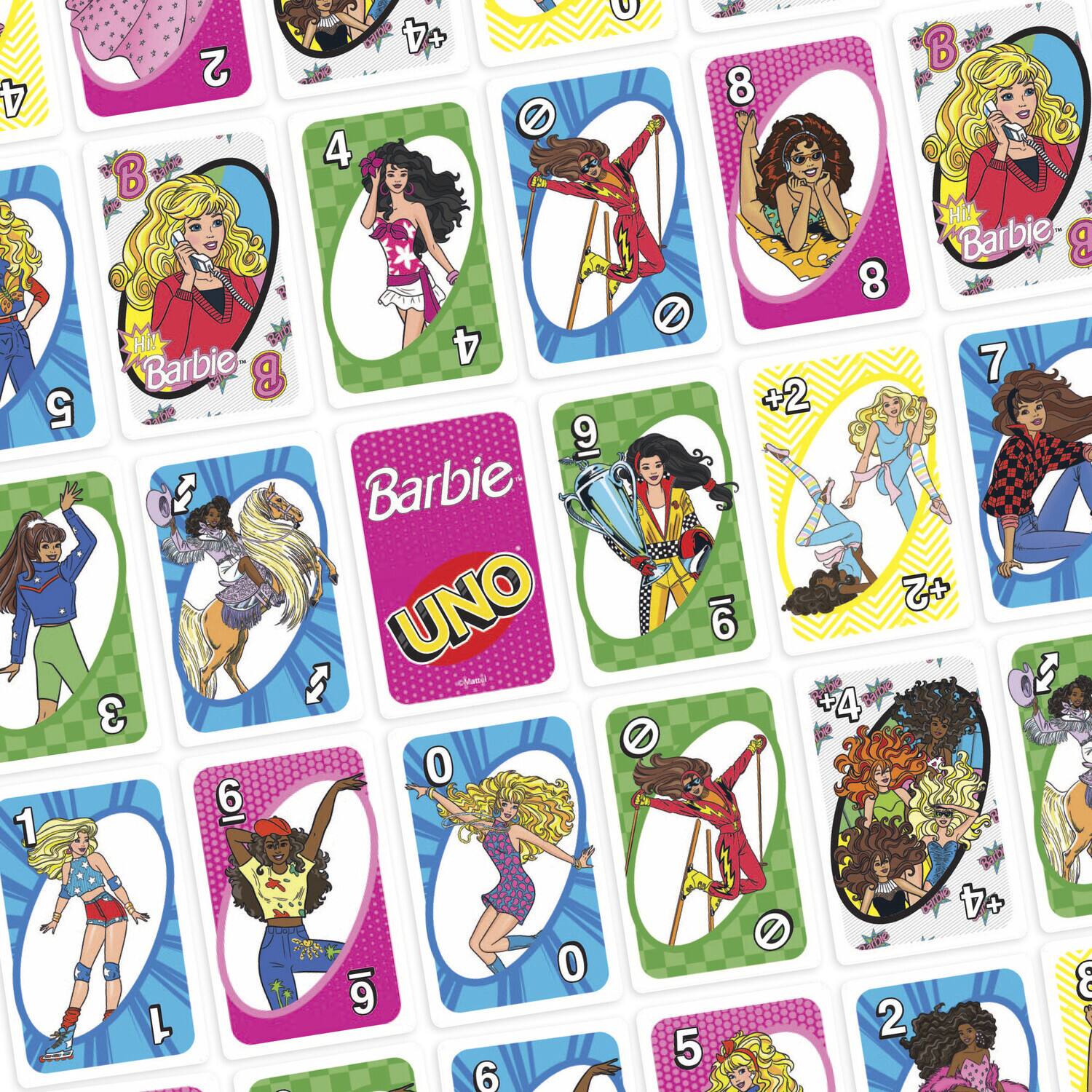 Sure, here is the corrected and grouped text from the image:

- Hi! Barbie
- Barbie UNO
- +4
- +2
- +2
- +4
- 0
- 1
- 2
- 3
- 4
- 5
- 6
- 7
- 8
- 9
- 0
- 1
- 2
- 3
- 4
- 5
- 6
- 7
- 8
- 9
- 0
- 1
- 2
- 3
- 4
- 5
- 6
- 7
- 8
- 9
- 0
- 1
- 2
- 3
- 4
- 5
- 6
- 7
- 8
- 9
- 0
- 1
- 2
- 3
- 4
- 5
- 6
- 7
- 8
- 9
- 0
- 1
- 2
- 3
-