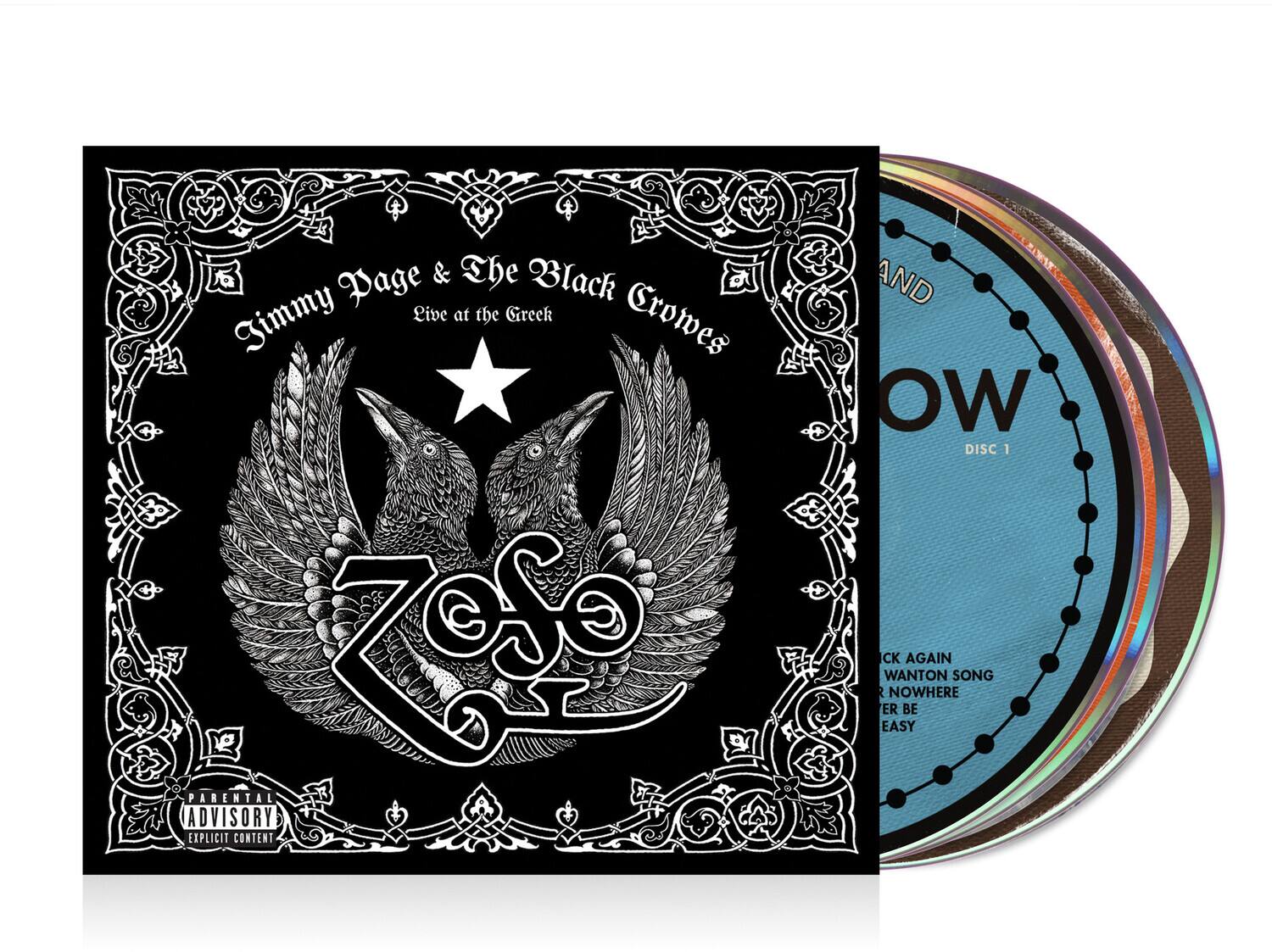 Jimmy Page & the Black Crowes - Live At The Greek   - COMPACT DISCS [CD]