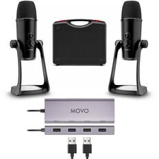 * VOLUME
* VOLUME +
* MOVO
* USB MIC
* USB MIC