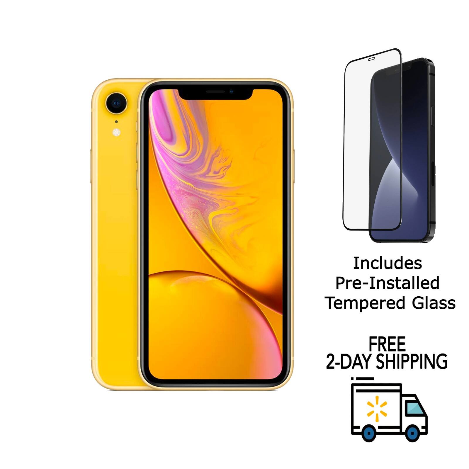 Includes Pre-Installed Tempered Glass  
FREE 2-DAY SHIPPING