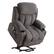 Alt View 4. GOODSILO - Power Lift Recliner Chair with Heat & Massage, Electric Fabric Recliner for Elderly with USB Port & Remote - Grey.