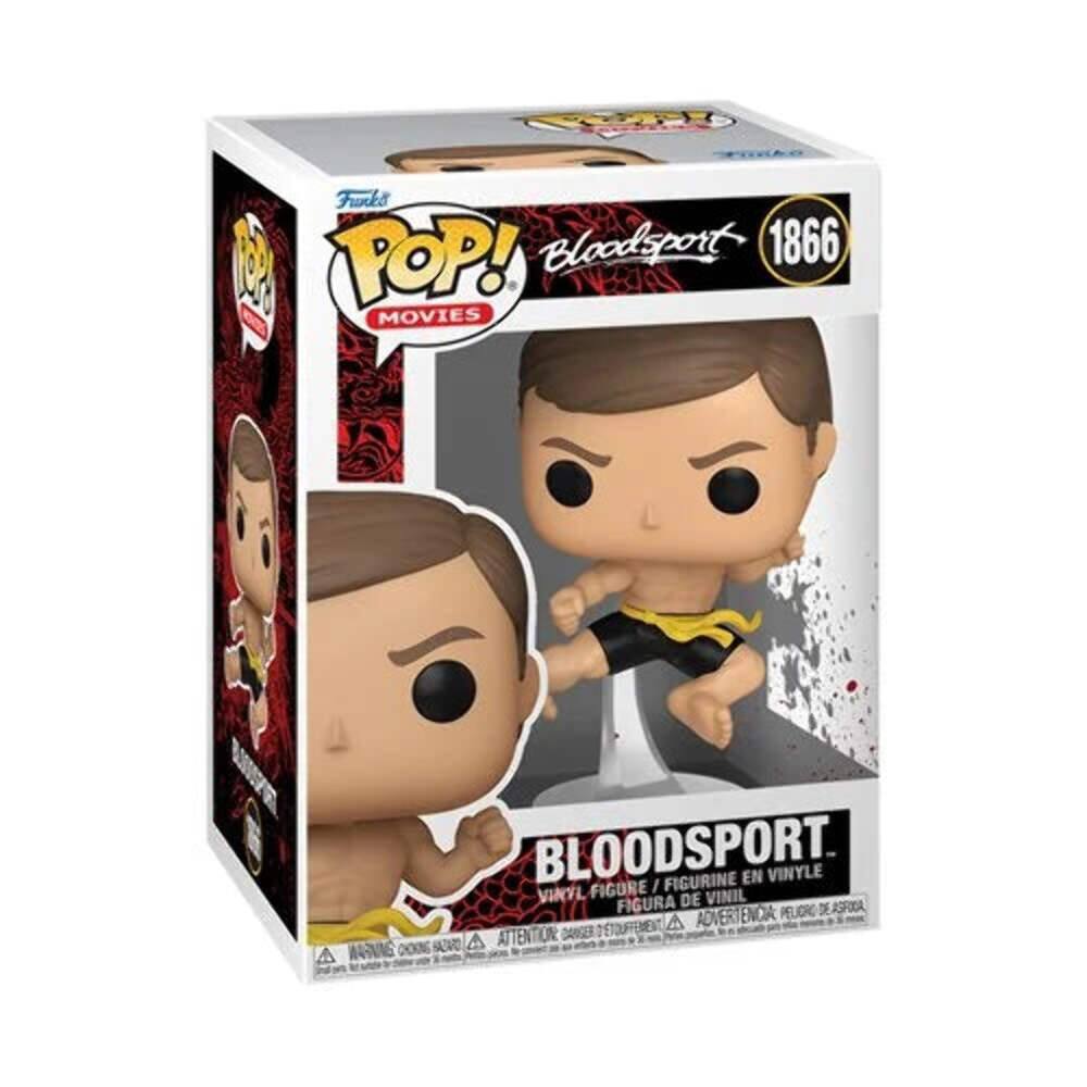 Funko POP! Bloodsport 1866 1 MOVIES BLOODSPORT FIGURINE EN VINYLE FIGURE I VINTL DE VINIL FIGURA PELICR DE AGFOOA ADVERTENDA ATTENTION DAGE DETOUFTEMENT MNRUNG OKING S A