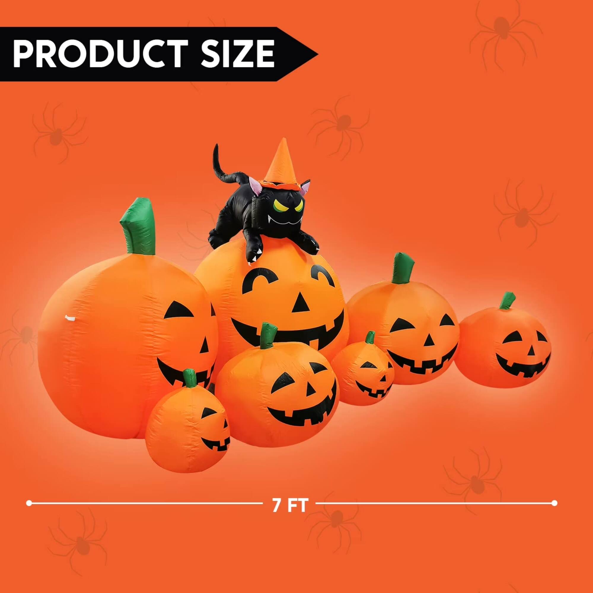 PRODUCT SIZE  
7 FT