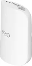 Front. eero - eero Pro 7 Tri-band Mesh Wi-Fi 7 Router (1-pack) - White.