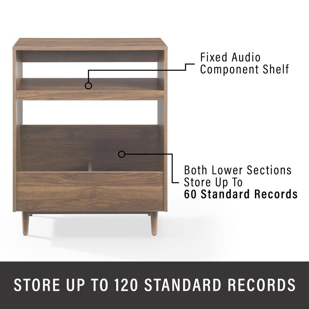 Fixed Audio Component Shelf  
Both Lower Sections Store Up To 60 Standard Records  
STORE UP TO 120 STANDARD RECORDS