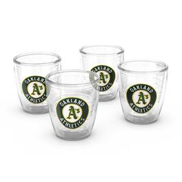 Tervis - Oakland Athletics Four-Pack 12oz. Emblem Tumbler Set - Multicolor