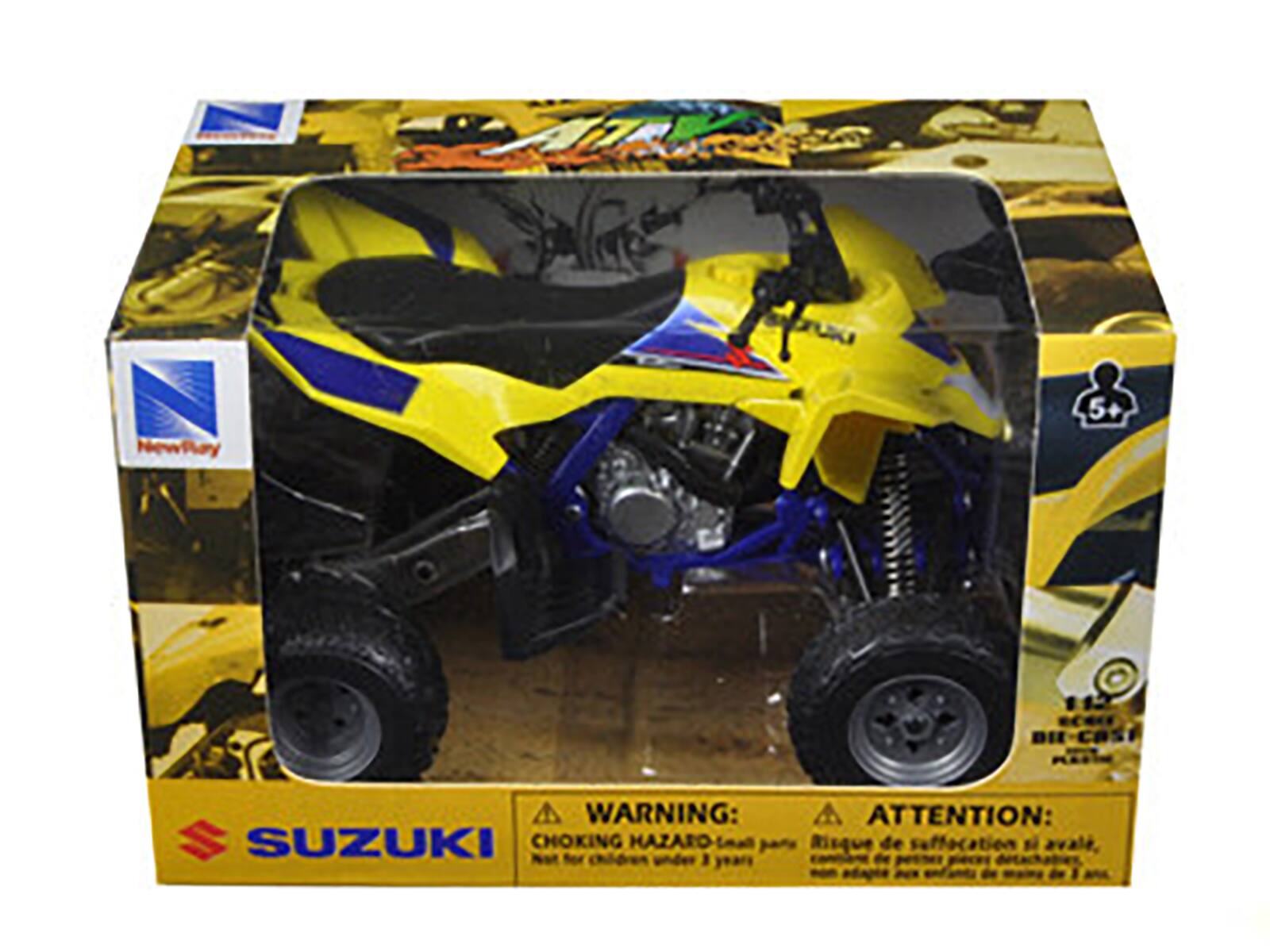 NewPlay 5+  
DI Casi  
WARNING: SUZUKI CHOKING HAZARD - Not for children under 3 years  
ATTENTION: Risque de suffocation si avalé, adapté aux enfants de moins de 3 ans
