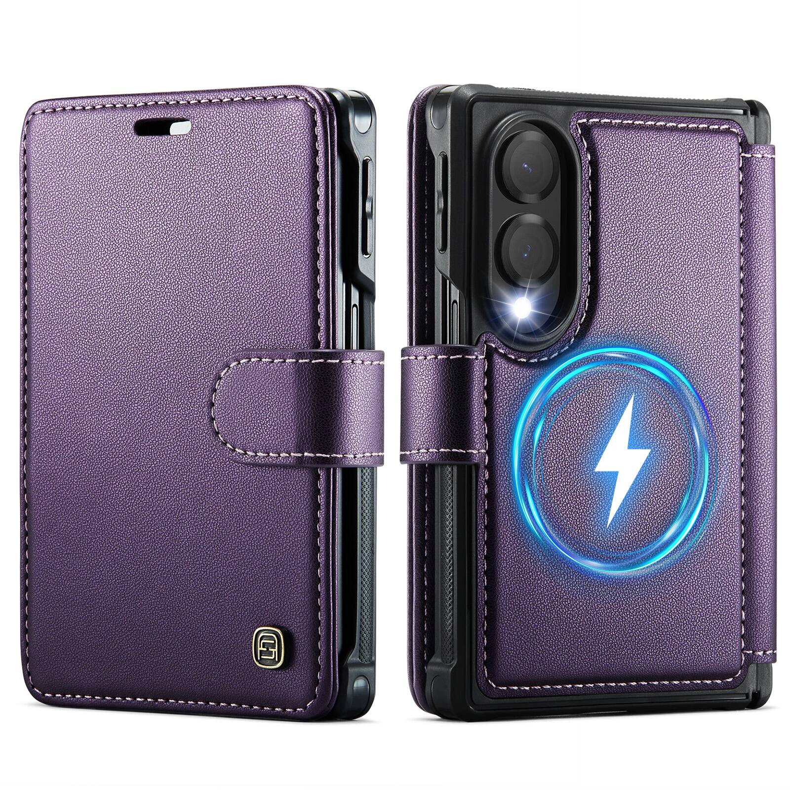 UUCOVER Magnetic Wallet RFID Blocking Case for Samsung Galaxy Z Fold 8 ...