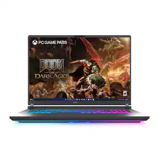 ASUS - ROG Strix G18 18" 2.5K 240Hz Gaming Laptop - Intel Core Ultra 9 HX - 32GB RAM - NVIDIA GeForce RTX 5080 - 2TB SSD - Eclipse Gray