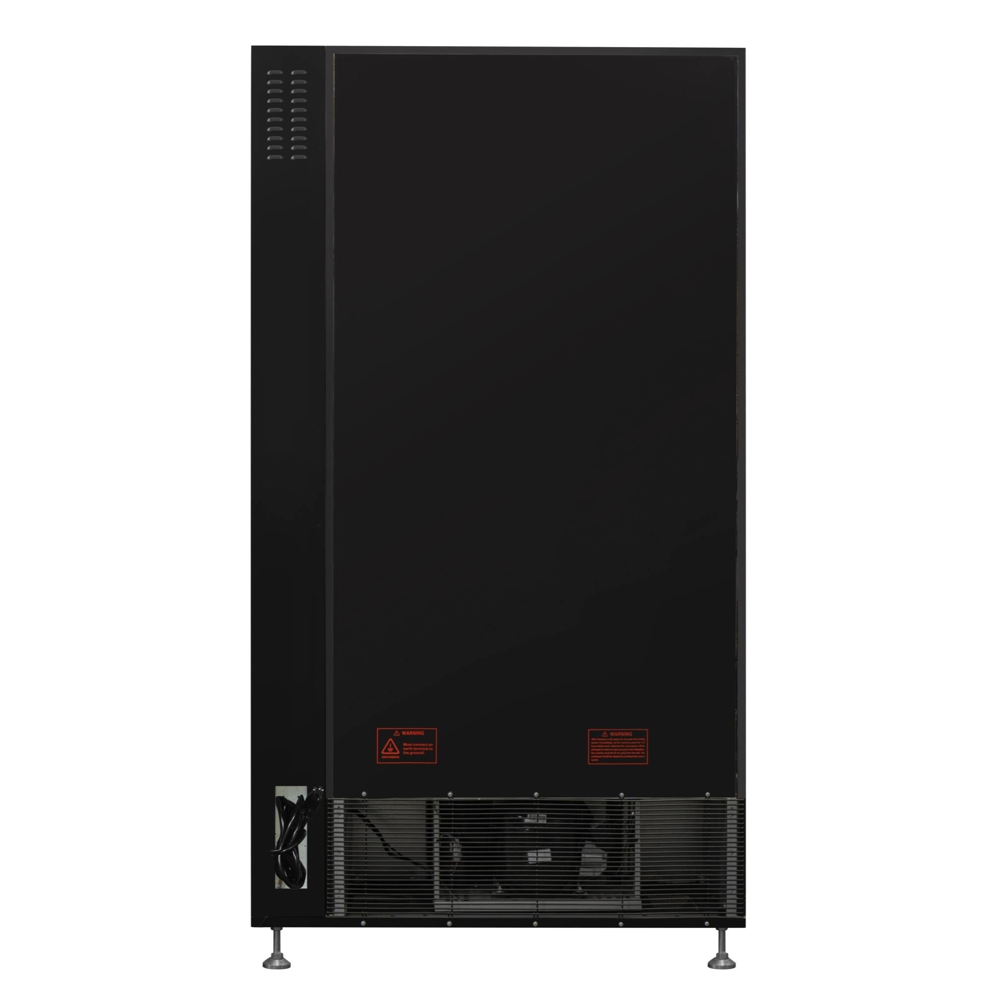 Alt View 8. Koolmore - Refrigerated Snack and Drink Vending Machine with 60 Slots, Credit Card Reader and Coin/Bill Acceptor in Black - Black.