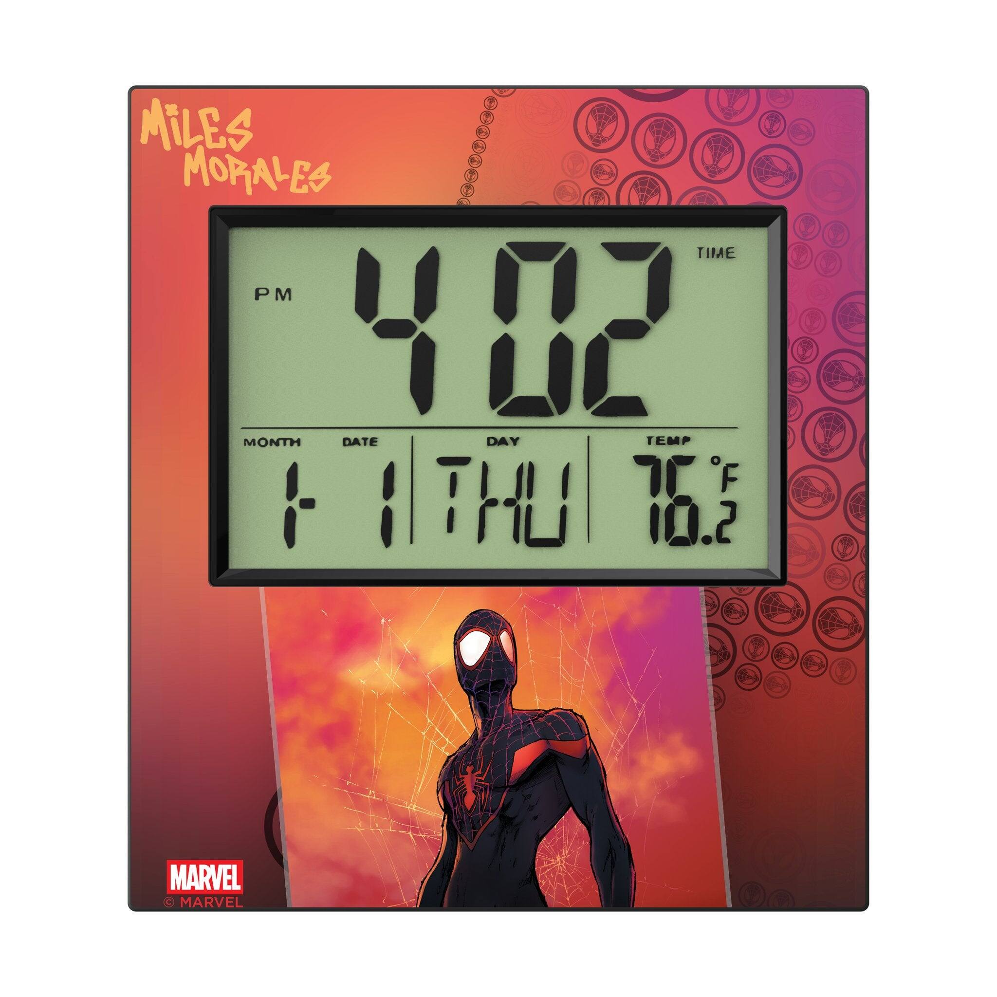 MILES MORALES

TIME 4:02 PM

MONTH 1 DATE 1 DAY THU TEMP 76.2°F

MARVEL
