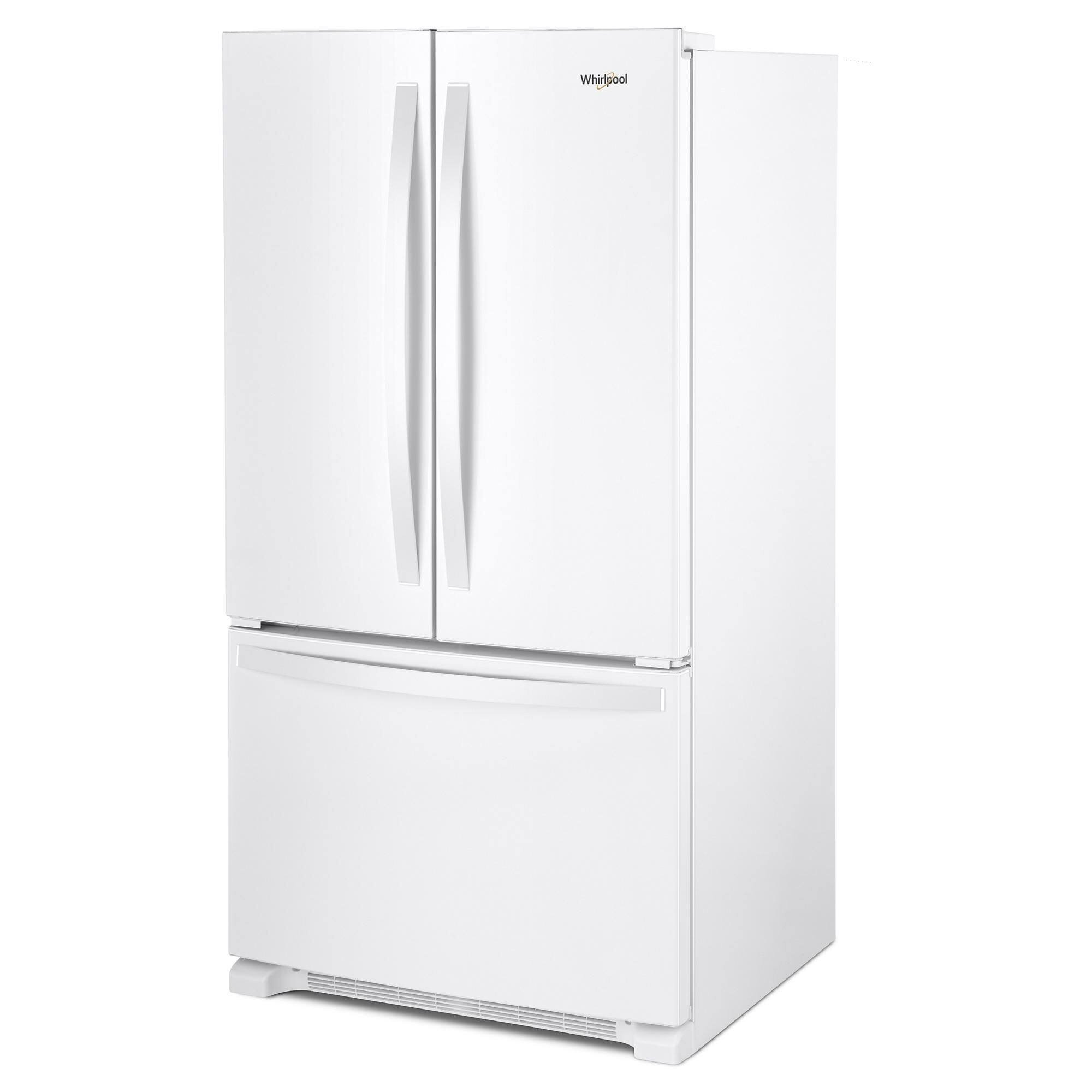 Alt View 5. Whirlpool - 25.2 Cu. Ft. French Door Smart Refrigerator with Elevated Deli Drawer - White.