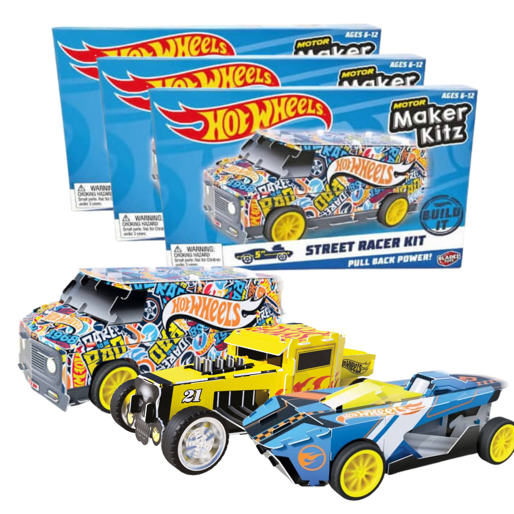 AGES 6-12 WHeeLS MOTOR Maker AGES 6-12 WHeeLS MOTOR Maker AGES 6-12 MOTOR HOB Wheels Maker Kitz A WARNING: CHOKING HAZARD - Small parts. Not for children under 3 years. DARE BUILD IT RACER KIT CHOKING WARNING: HALAND STREET BLADEL PULL BACK POWER! FORT KA HOWHECTS 1968 DARE IN MAO DOW DARE LISHING 21 HOMWEETS