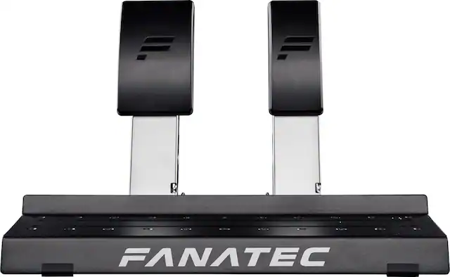 Front. Fanatec - CSL PEDALS - Black.