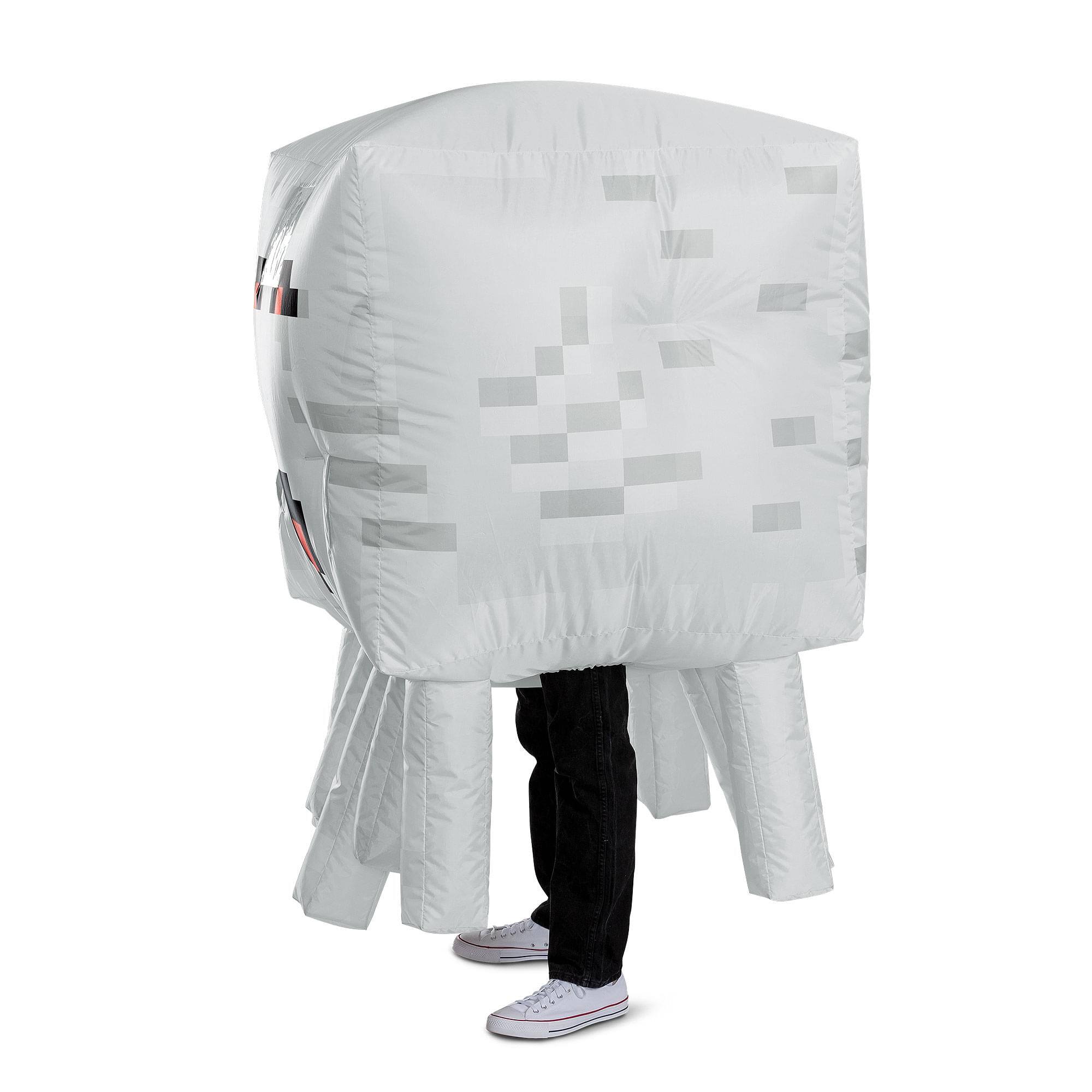 Alt View 1. Disguise - Minecraft Ghast Inflatable Adult Costume | One Size Fits Most - Black.