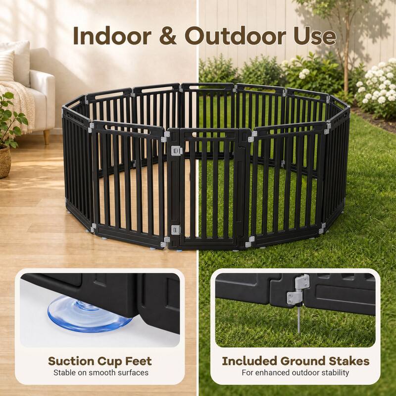 Indoor & Outdoor Use

1 Suction Cup Feet
Stable on smooth surfaces

Included Ground Stakes
For enhanced outdoor stability