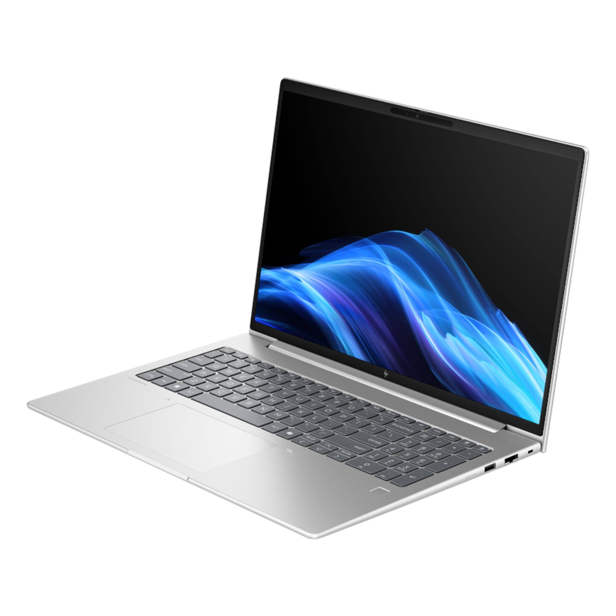 Alt View 2. HP - EliteBook 6 G1ah 14" WUXGA AMD Ryzen 5 220 3.2 GHz 16 GB 256 GB SSD AMD Radeon 740M Graphics Windows 11 Pro Laptop - Pike Silver.
