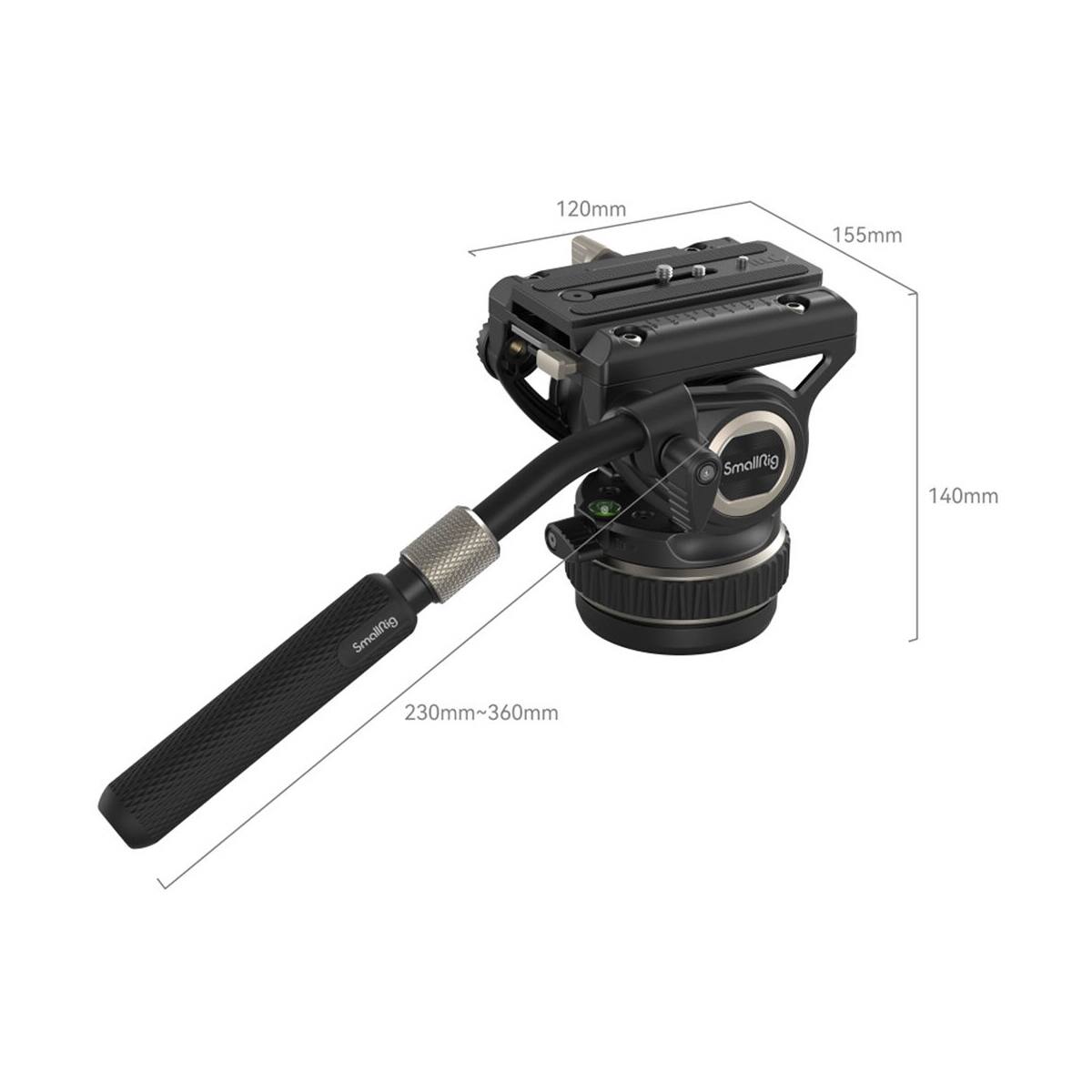 120mm  
155mm  
Smallrig  
140mm  
230mm~360mm