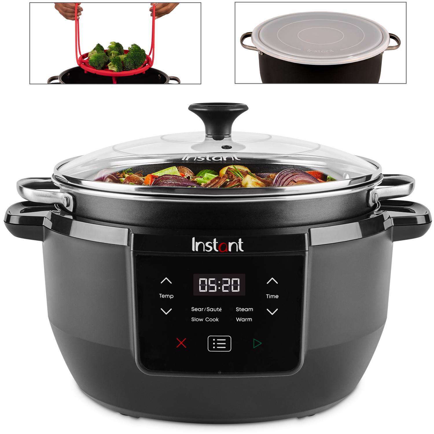 Instant Pot

Instant Temp 05:20 Time

Sear/Sauté Steam Slow Cook Warm