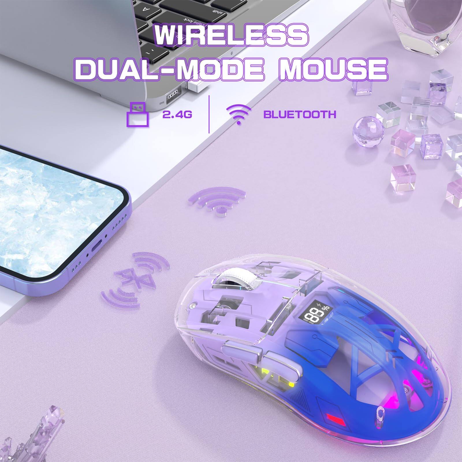 WIRELESS DUAL-MODE MOUSE  
2.4G | BLUETOOTH