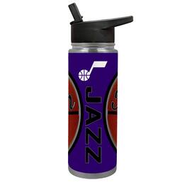 Great American Products - Utah Jazz 24oz. Jr. Thirst Game Ball Hydration Bottle - Brown