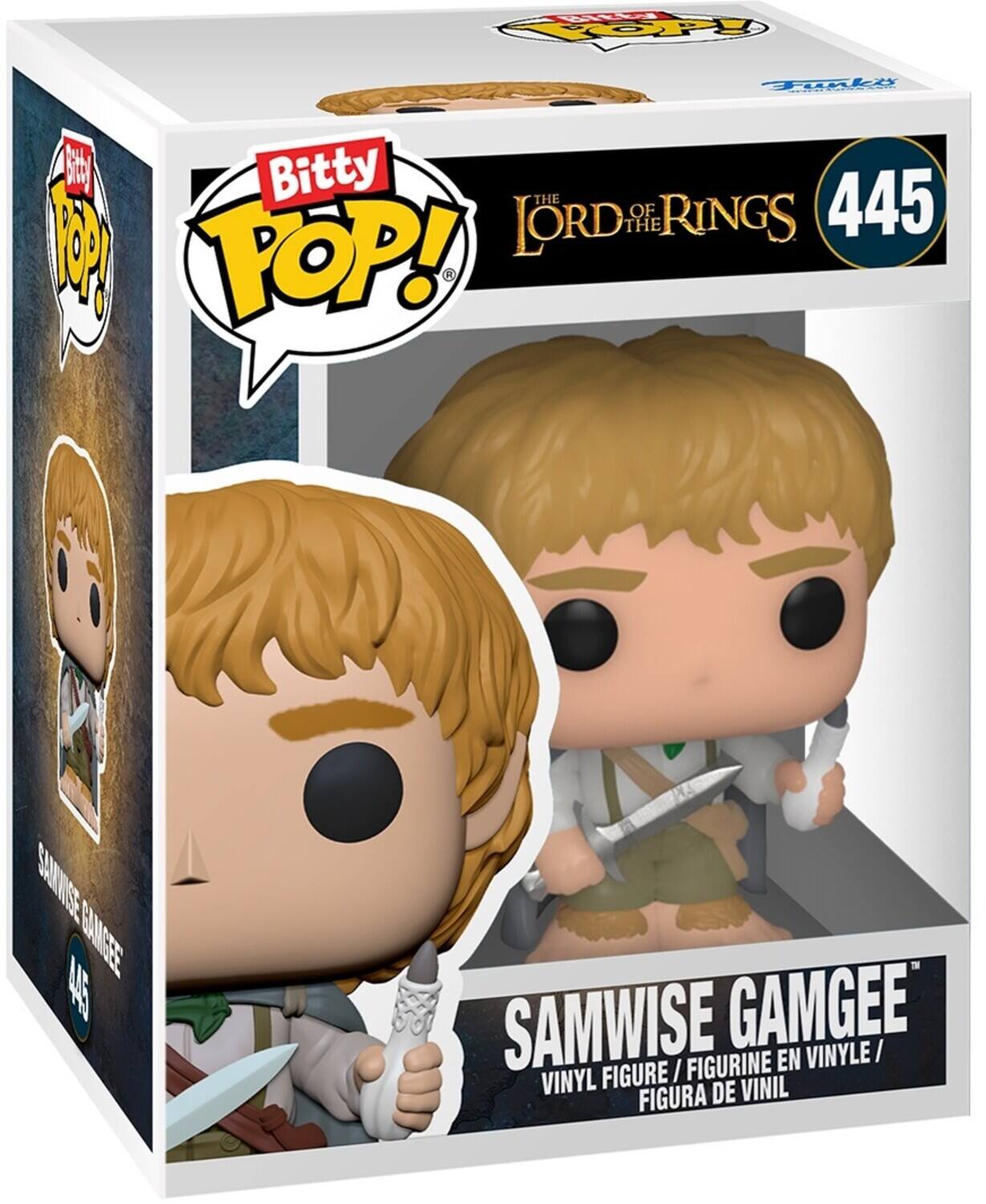 Bitty Pop!  
The Lord of the Rings  
445  
Samwise Gamgee  
Vinyl Figure / Figurine en Vinyle / Figura de Vinil
