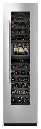 JennAir - Noir Right Swing 18" Wine Column Panel - Stainless Steel