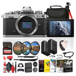 Nikon - Z fc DX-Format Mirrorless Camera + EN-EL25 Battery + 64GB Memory Card + More