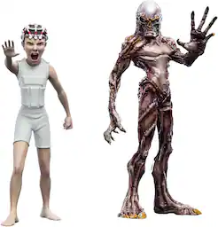 WETA Workshop Mini Epics - Stranger Things (Season 4) - Vecna & Eleven Twin Pack - Collectibles